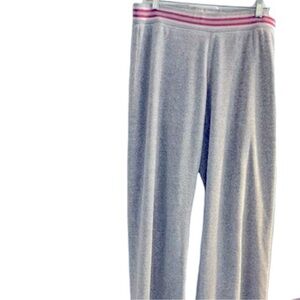 GAP STRETCH Velour Gray Jogger / Lounge Pants